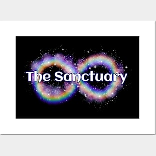 The Santuary rainbow Posters and Art